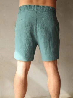 Salvatore Shorts - Teal -Cheap Clothing Store 2386Teal 03D