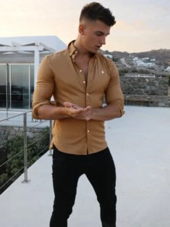 Rioja Shirt - Mustard 9 Rioja Shirt - Mustard -Cheap Clothing Store 250AGoldRiojaNew2D