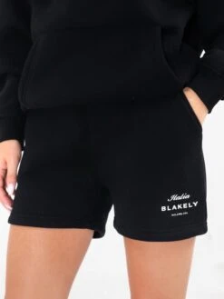 Italia Jogger Shorts - Black -Cheap Clothing Store 2527BWBLACK 01D