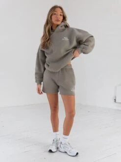 Italia Jogger Shorts - Stone Grey -Cheap Clothing Store 2527BWGrey 02D