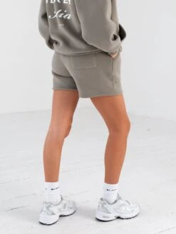 Italia Jogger Shorts - Stone Grey -Cheap Clothing Store 2527BWGrey 04D