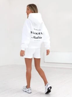 Italia Jogger Shorts - Flat White -Cheap Clothing Store 2527BWWhite 01D