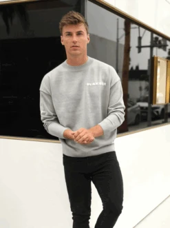 Blakely Knitted Jumper - Light Grey -Cheap Clothing Store 2530AGrey02