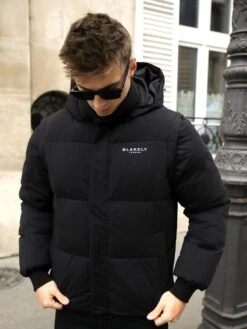 Ultimate Multiway Puffer Coat - Black -Cheap Clothing Store 2540MBLACKD 2