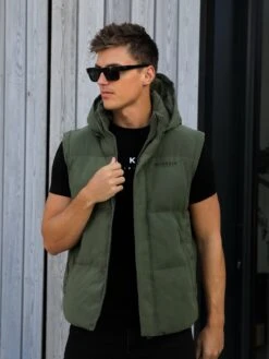 Ultimate Multiway Puffer Coat - Khaki Green -Cheap Clothing Store 2540MKhakiGreen21D