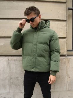 Ultimate Multiway Puffer Coat - Khaki Green -Cheap Clothing Store 2540MKhaki 02D