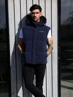 Ultimate Multiway Puffer Coat - Navy -Cheap Clothing Store 2540MNavy04D