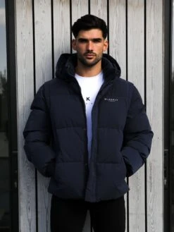 Ultimate Multiway Puffer Coat - Navy -Cheap Clothing Store 2540MNavy17D