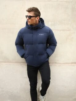Ultimate Multiway Puffer Coat - Navy -Cheap Clothing Store 2540MNavy 01D
