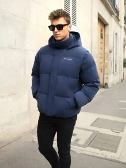 Ultimate Multiway Puffer Coat - Navy -Cheap Clothing Store 2540MNavy 03D