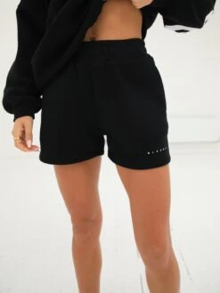 Isabel Jogger Shorts - Black -Cheap Clothing Store 2542BLACKD