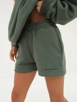Isabel Jogger Shorts - Khaki Green -Cheap Clothing Store 2542GREENLEADD 85d1c50f 5150 40a5 b2d9 ce58672324ad
