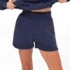Isabel Jogger Shorts - Classic Navy -Cheap Clothing Store 2542Navy 03LEADD