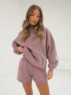 Isabel Jogger Shorts - Dusty Pink -Cheap Clothing Store 2542PINKD 2