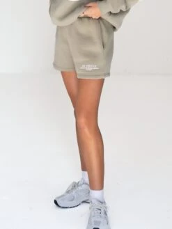 Serena Jogger Shorts - Olive -Cheap Clothing Store 2542POlive 02D