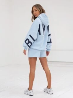 Isabel Jogger Shorts - Powder Blue -Cheap Clothing Store 2542PowderBlue 02D