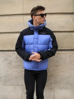 Tampa Puffer Coat - Blue -Cheap Clothing Store 2554Blue 04D