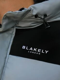 Tampa Puffer Coat - Grey -Cheap Clothing Store 2554DustyBlue03D