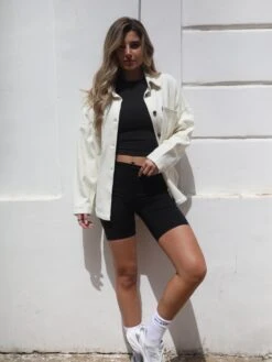 Francesca Shacket - Off White -Cheap Clothing Store 2587OffWhite 01D