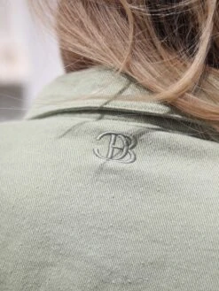 Francesca Shacket - Sage Green -Cheap Clothing Store 2587Sage 02D