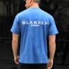 Members Relaxed T-Shirt - Mid Blue -Cheap Clothing Store 2619MMidBlue 03D1