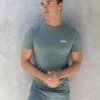 Training Stretch T-Shirt - Sage Green 2 Training Stretch T-Shirt - Sage Green -Cheap Clothing Store 2632TSage 04LEADD 891ddde3 ea1c 4f81 8adf 9973bc869bd3
