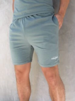 Training Stretch Shorts - Sage Green -Cheap Clothing Store 2633TSage 04D