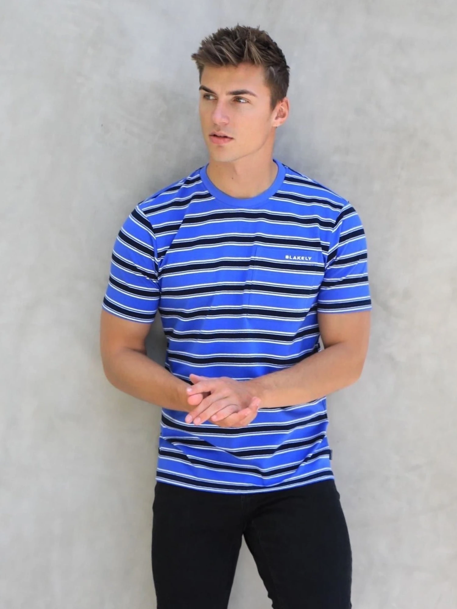 Alban Relaxed T-Shirt - Blue 6 Alban Relaxed T-Shirt - Blue - Image 4