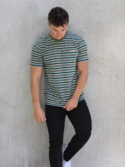 Alban Relaxed T-Shirt - Green -Cheap Clothing Store 2635Green 02D