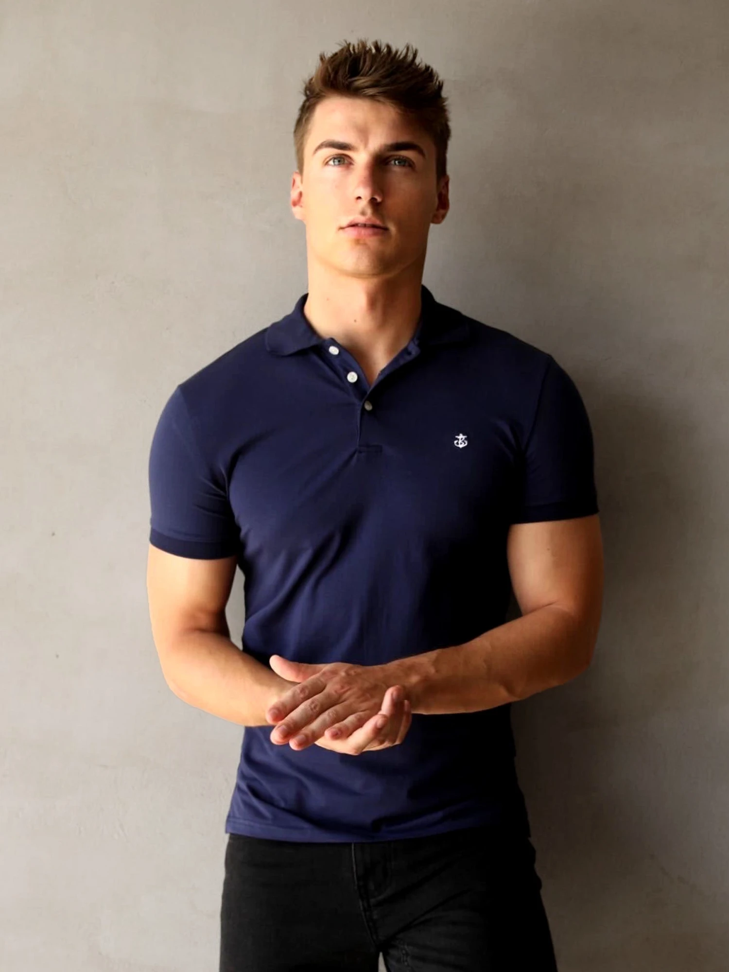 Ryton Soft Polo - Navy 3 Ryton Soft Polo - Navy