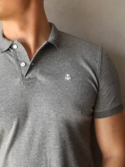 Burton Marl Polo Shirt - Grey -Cheap Clothing Store 2641Grey 02D
