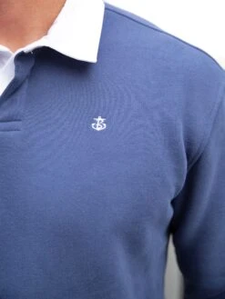 Hudson Polo Sweatshirt - Navy -Cheap Clothing Store 2642Navy 03D