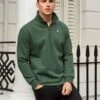 Otley Collared Jumper - Green -Cheap Clothing Store 2643 Green newlead