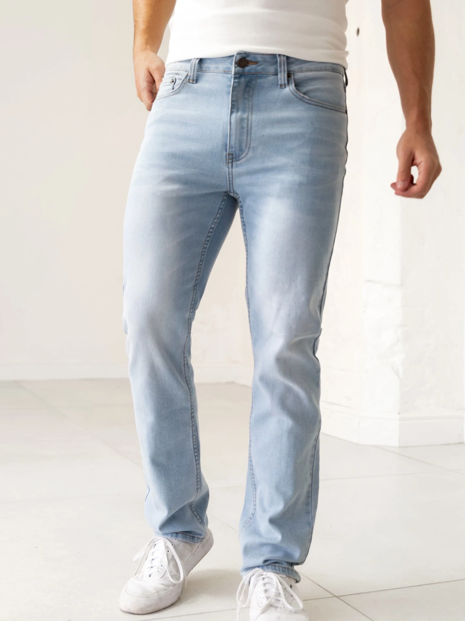 Vol.13 Straight Jeans - Light Blue 4 Vol.13 Straight Jeans - Light Blue - Image 2