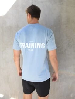 Relaxed Training T-Shirt - Light Blue -Cheap Clothing Store 2686TBlue 03D