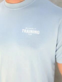 Relaxed Training T-Shirt - Light Blue -Cheap Clothing Store 2686TBlue 06D