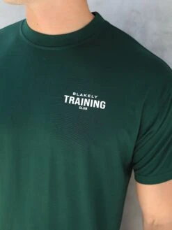 Relaxed Training T-Shirt - Dark Green -Cheap Clothing Store 2686TGreen 03D