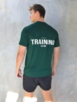 Relaxed Training T-Shirt - Dark Green -Cheap Clothing Store 2686TGreen 05D