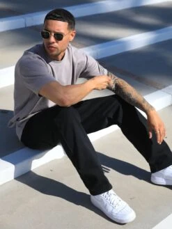 Circa Oversized T-Shirt - Light Grey -Cheap Clothing Store 2718LightGrey 12D