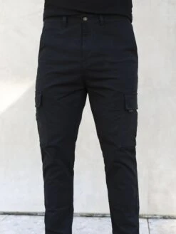 Cargo Trousers - Black -Cheap Clothing Store 2719Black 01D
