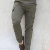 Cargo Trousers - Grey -Cheap Clothing Store 2719Grey 05LEADD
