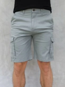 Cargo Shorts - Grey -Cheap Clothing Store 2720 1Grey 02D