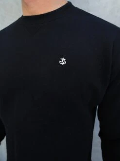 Preston Relaxed Jumper - Black -Cheap Clothing Store 2721Black 03D