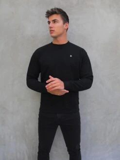 Preston Relaxed Jumper - Black -Cheap Clothing Store 2721Black 07D