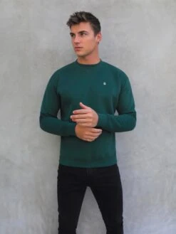 Preston Relaxed Jumper - Green -Cheap Clothing Store 2721Green 02D