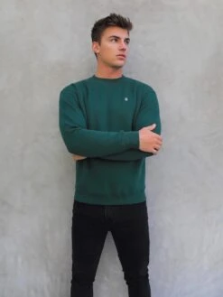 Preston Relaxed Jumper - Green -Cheap Clothing Store 2721Green 04D