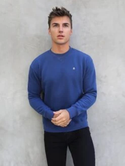 Preston Relaxed Jumper - Navy -Cheap Clothing Store 2721Navy 07D