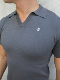 Oakland Polo - Charcoal -Cheap Clothing Store 2723Charcoal 03D