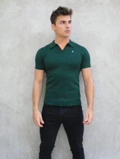 Oakland Polo - Forest Green -Cheap Clothing Store 2723Green 02D