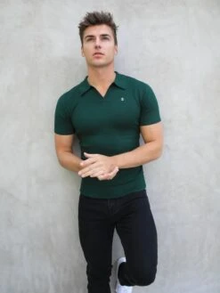 Oakland Polo - Forest Green -Cheap Clothing Store 2723Green 06D